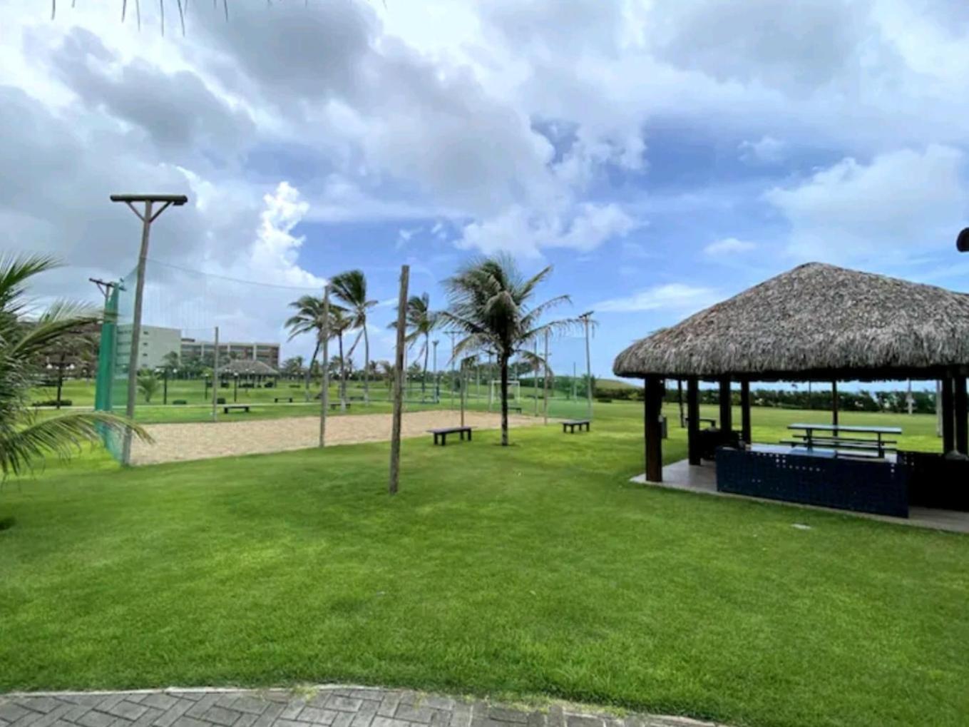 Beach Living - Porto Das Dunas - Ap Terreo 300M Beach Park Pe Na Areia Aquiraz Luaran gambar